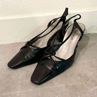 Les Chaussures MIHAMA　ミハマ　パンプス　スクエアトゥ(ハイヒール/パンプス)