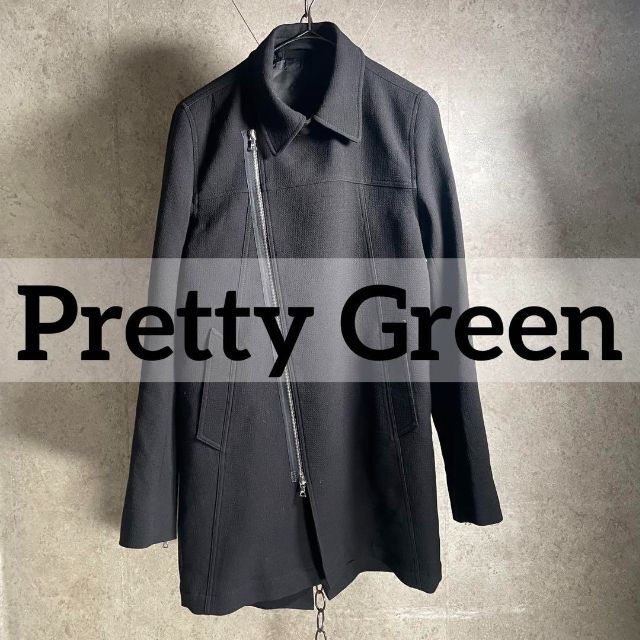PRETTY GREEN - 美品 プリティグリーン ririジップ コート tubeway