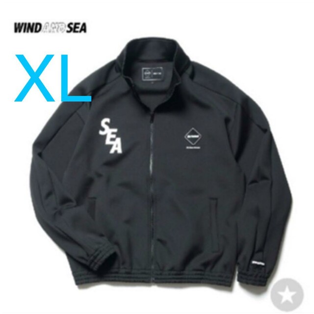 F.C.Real Bristol WIND AND SEA BLACK XL