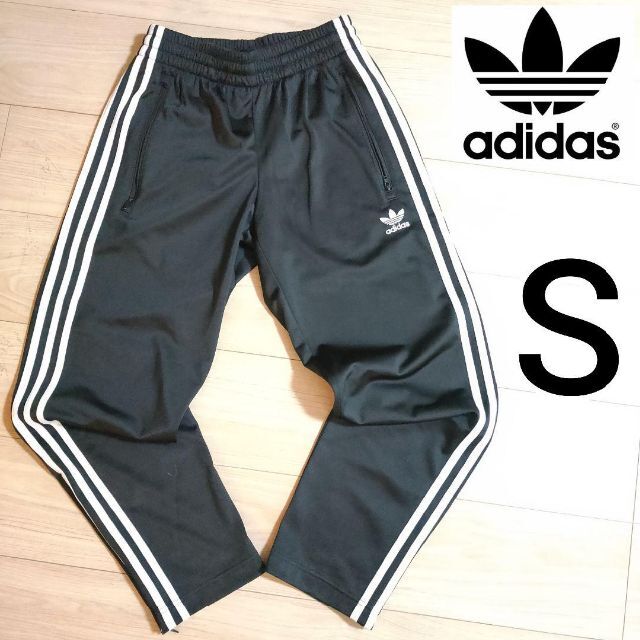 adidas - adidas 黒 ファイヤーバード ジャージ 男性S トラックパンツ ...