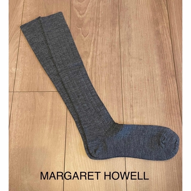 MARGARET HOWELL(マーガレットハウエル)のぽに様専用MARGARET HOWELL マーガレットハウエル☆ハイソックス レディースのレッグウェア(ソックス)の商品写真