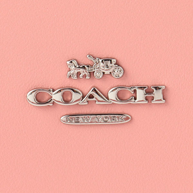 COACH(コーチ)の新品 コーチ COACH ハンドバッグ ゾーイ キャリーオール ピンク レディースのバッグ(ハンドバッグ)の商品写真
