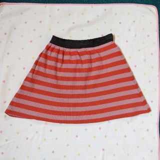 ザラキッズ(ZARA KIDS)のZARA　ボーダー柄スカート　140　ザラ(スカート)