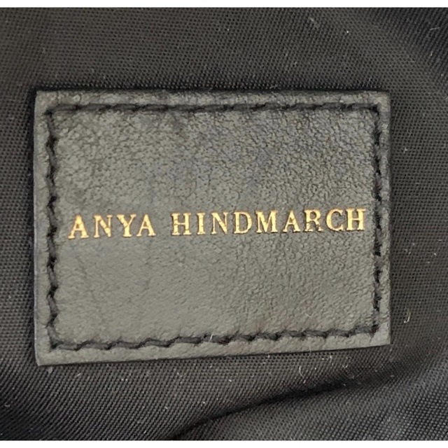 ANYA HINDMARCH(アニヤハインドマーチ)の アニヤハインドマーチ EYES アイズロゴ リュック  ブラック ナイロン レディースのバッグ(リュック/バックパック)の商品写真