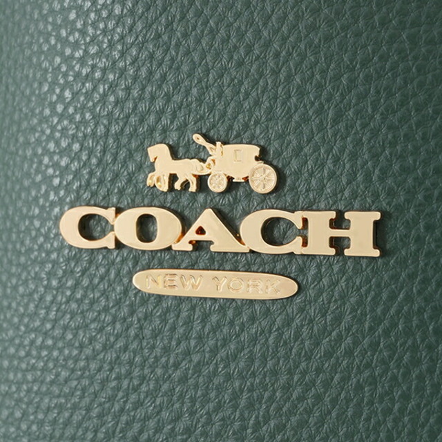 COACH(コーチ)の新品 コーチ COACH トートバッグ タウン トート グリーン 深緑 レディースのバッグ(トートバッグ)の商品写真