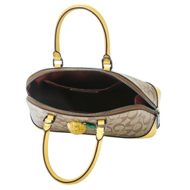 COACH - 新品 コーチ COACH ハンドバッグ レモン ミニ シエラ COACH - 新品 コーチ COACH ハンドバッグ レモン ミニ シエラ