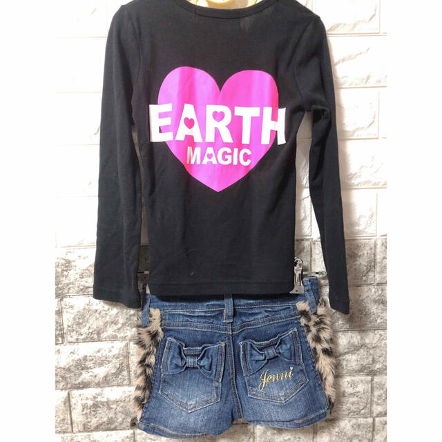 EARTHMAGIC(アースマジック)のセット売り キッズ/ベビー/マタニティのキッズ服女の子用(90cm~)(Tシャツ/カットソー)の商品写真