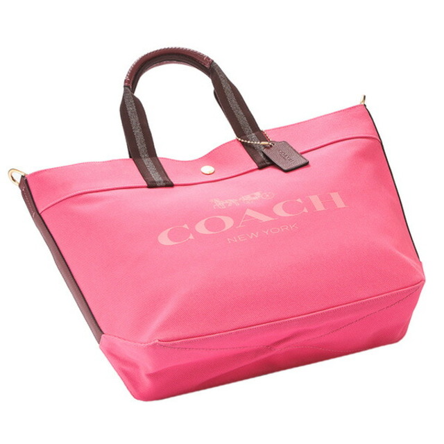 新品 コーチ COACH トートバッグ エクストラ ラージ トート ピンク