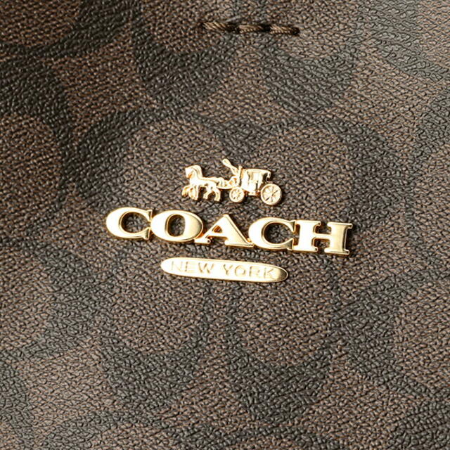 新品 コーチ COACH トートバッグ タウン トート ブラウン 茶