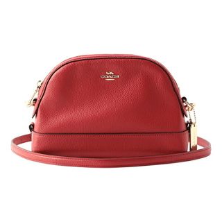 コーチ(COACH)の新品 コーチ COACH ショルダーバッグ ドーム クロスボディ レッド 赤(ショルダーバッグ)