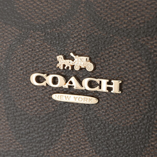 COACH(コーチ)の新品 コーチ COACH ショルダーバッグ ドーム クロスボディ ブラウン 茶 レディースのバッグ(ショルダーバッグ)の商品写真