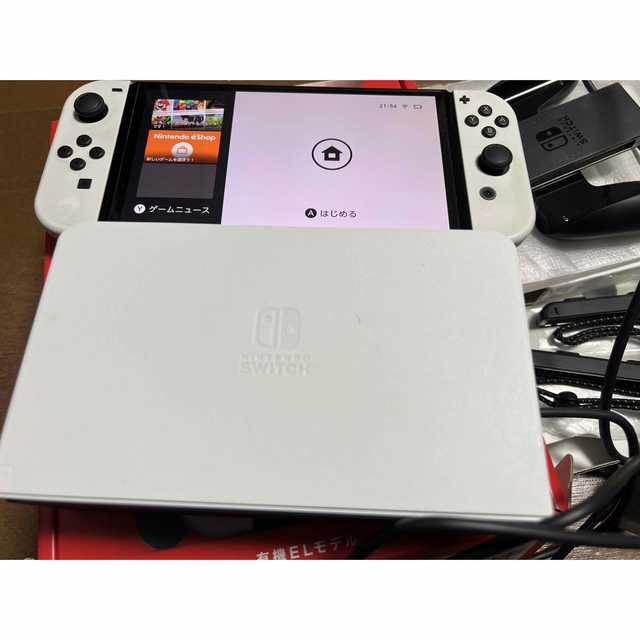 【新品】NintendoSwitch 有機elモデルホワイト