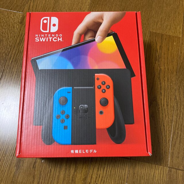 ニンテンドースイッチ有機ELモデル　ネオンカラー　新品　switch