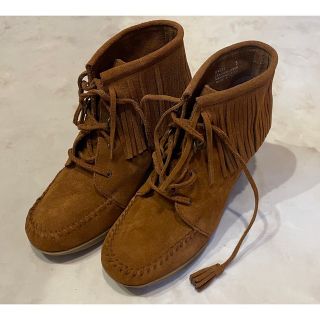 ミネトンカ(Minnetonka)のMINNETONKA 未使用ブーツ　22〜22.5cm(ブーツ)