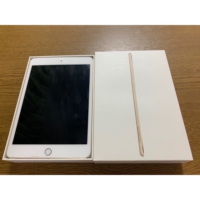 iPad mini 4/128GB/ゴールド/SIMフリータブレット