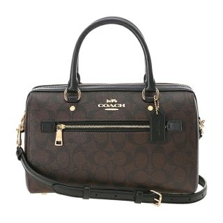 コーチ(COACH)の新品 コーチ COACH ハンドバッグ ローワン サッチェル ブラウン 茶(ハンドバッグ)