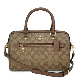 コーチ(COACH)の新品 コーチ COACH ハンドバッグ ローワン サッチェル ブラウン 茶 ゴールド(ハンドバッグ)