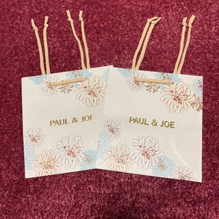 ポールアンドジョー(PAUL & JOE)のポール＆ジョー 紙袋 ショッパー 2点セット(ショップ袋)