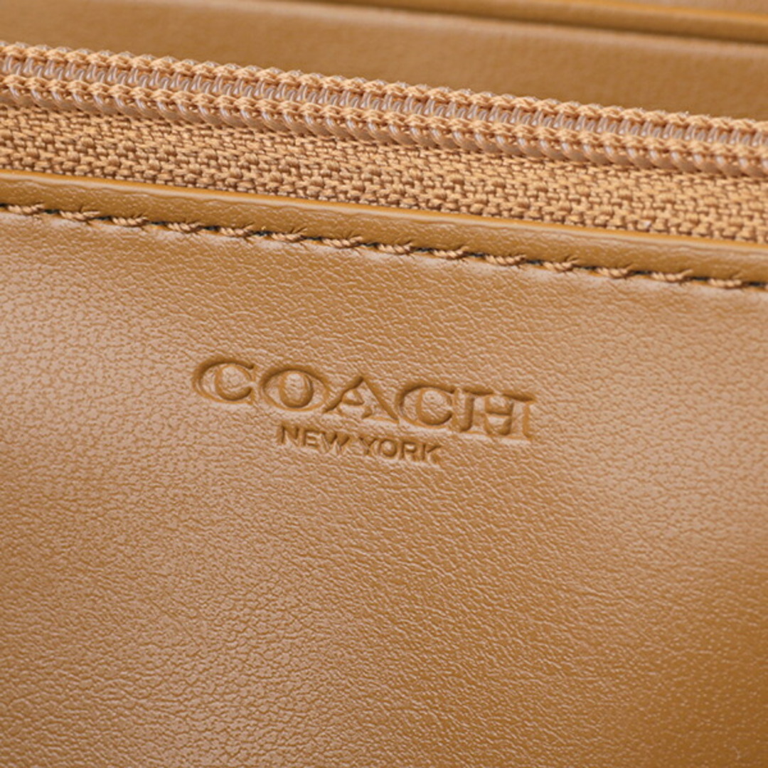 新品 コーチ COACH 長財布(ラウンドファスナー) アコーディオン ジップ ウォレット ホワイト 白