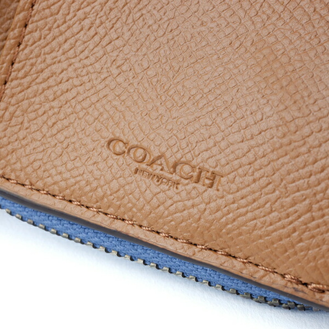 COACH(コーチ)の新品 コーチ COACH 3つ折り財布 スモール トライフォールド ウォレット ホワイト 白 レディースのファッション小物(財布)の商品写真