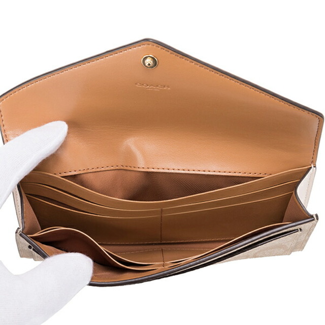 COACH - 新品 コーチ COACH 長財布 エンベロープ ウォレット COACH - 新品 コーチ COACH 長財布 エンベロープ ウォレット