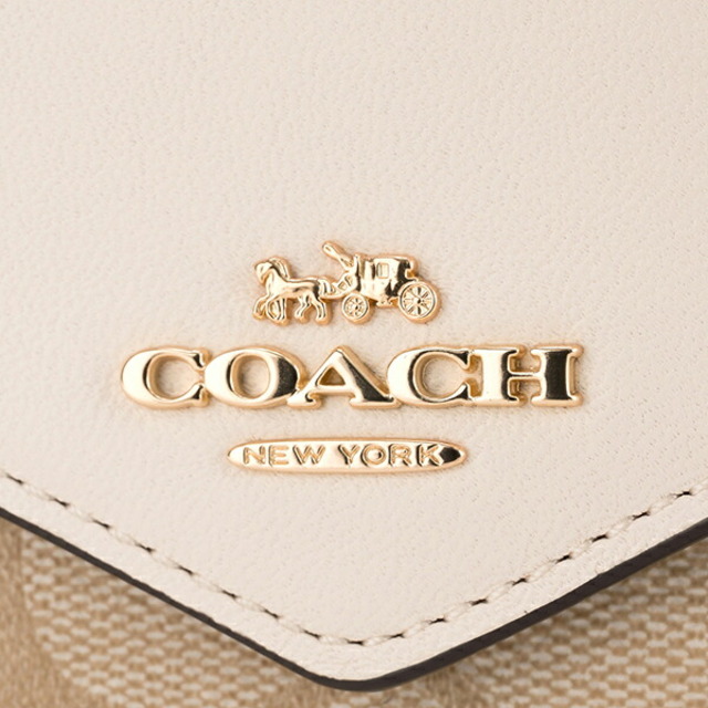 COACH(コーチ)の新品 コーチ COACH 長財布 エンベロープ ウォレット ライトカーキ レディースのファッション小物(財布)の商品写真