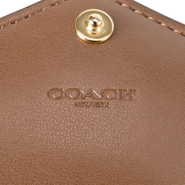 COACH(コーチ)の新品 コーチ COACH 長財布 エンベロープ ウォレット カーキ レディースのファッション小物(財布)の商品写真