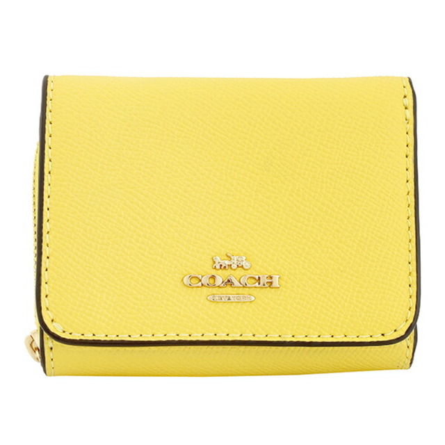 COACH - 新品 コーチ COACH 2つ折り財布 スモール トライフォールド