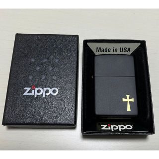 ジッポー(ZIPPO)のZippo  十字架デザイン(タバコグッズ)