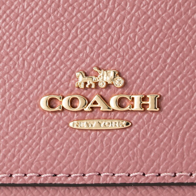 新品 コーチ COACH 長財布(ラウンドファスナー) アコーディオン ジップ ウォレット ピンク