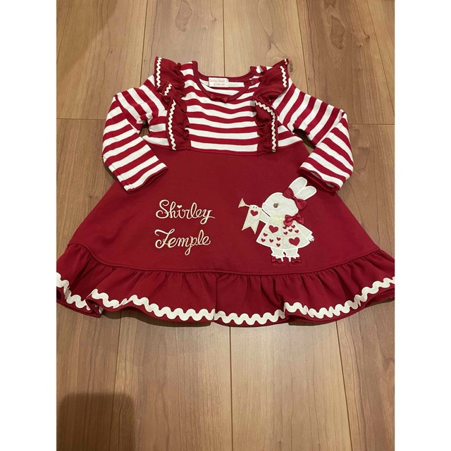 Shirley Temple(シャーリーテンプル)のシャーリーテンプル　ワンピース キッズ/ベビー/マタニティのキッズ服女の子用(90cm~)(ワンピース)の商品写真