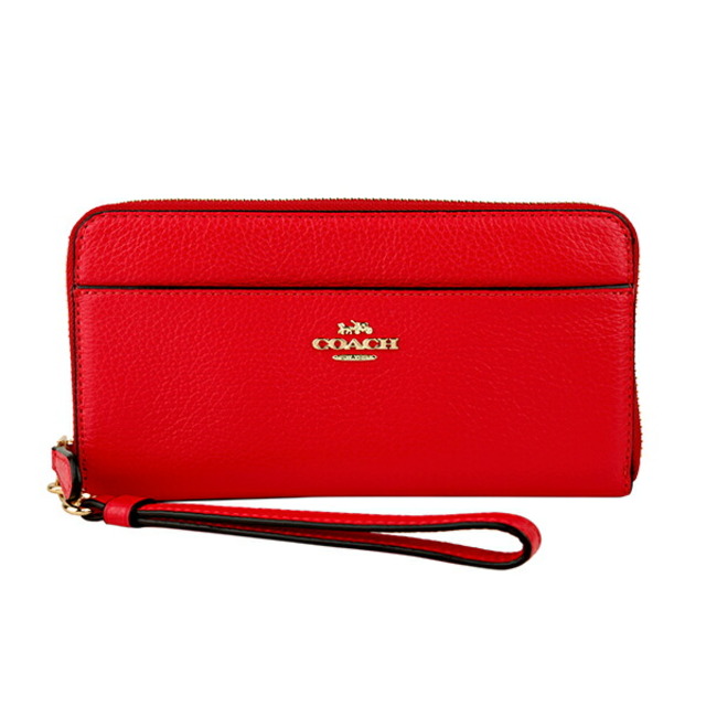 財布 新品 コーチ COACH 長財布(ラウンドファスナー) アコーディオン
