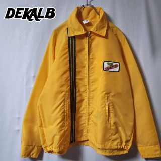 激レア！　DEKALB 企業ロゴ　ナイロンジャケット　アルミジッパー　L~ XL(ナイロンジャケット)