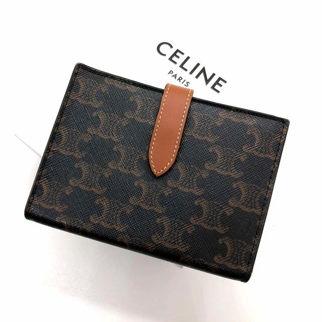100 %品質保証 celine - セリーヌ コンパクトウォレット PVC×レザー マカダム CELINE 美品 財布