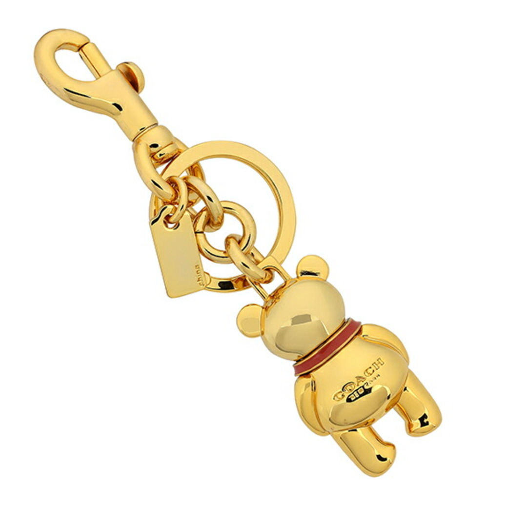 新品 コーチ COACH キーホルダー BAG CHARM ゴールド 金約80gGOLDMULTI本体