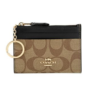 コーチ(COACH)の新品 コーチ COACH コインケース ミニ スキニー IDケース カーキ(コインケース)