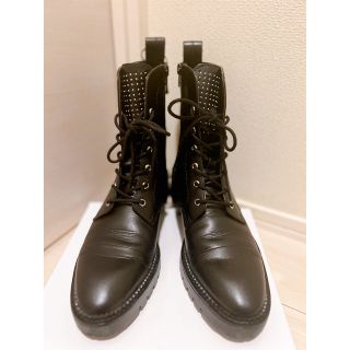 ザラ(ZARA)の【最終値下げ！】ZARA 24㎝ スタッズブーツsize37(ブーツ)