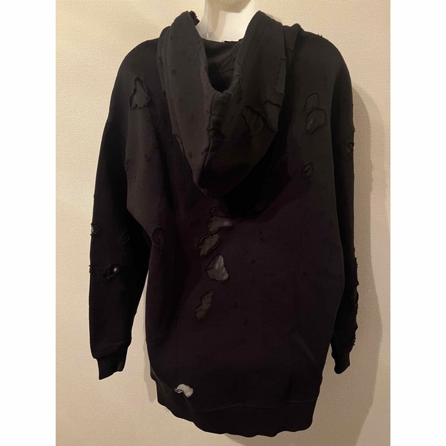 正規店購入 美品 GIVENCHY ジバンシィ デストロイパーカー XS