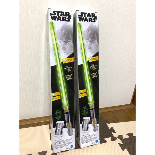 【未使用品】スター・ウォーズ エレクトロニック ボイス ライトセーバー ルーク