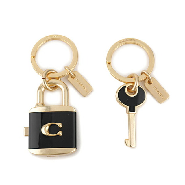 COACH(コーチ)の新品 コーチ COACH キーホルダー KEYCHAIN ブラック 黒 レディースのファッション小物(キーホルダー)の商品写真