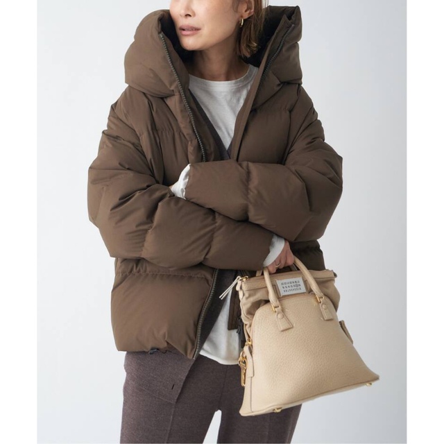 Deuxieme Classe 【BACON】 BROWN ダウンコート-