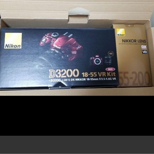 輝い Nikon - Nikon D3200 RED ダブルズームキット デジタル一眼