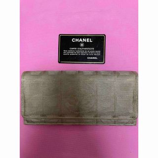 シャネル(CHANEL)のCHANEL ニュートラベルライン　長財布(財布)