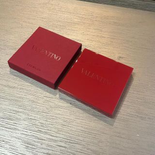 VALENTINO美品 VALENTINO バレチノ 小物 ミラー 赤 箱付き