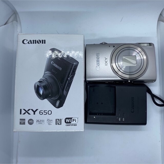 Canon IXY 650 SL デジカメ Wi-Fi 箱付き 充電器 New Arrival