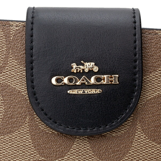 新品 コーチ COACH 長財布 テック ウォレット カーキ