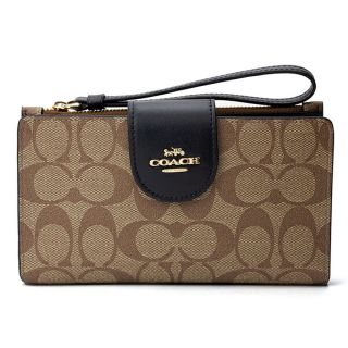 コーチ(COACH)の新品 コーチ COACH 長財布 テック ウォレット カーキ(財布)