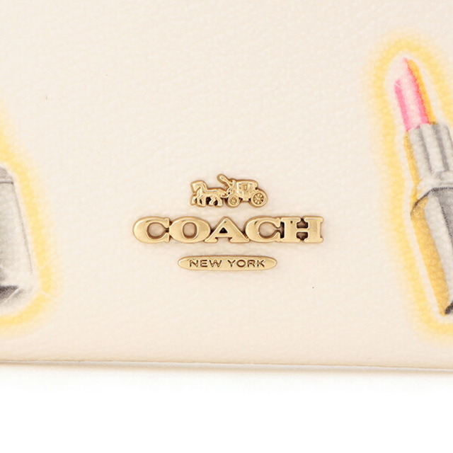 COACH(コーチ)の新品 コーチ COACH コインケース ミニ スキニー IDケース ホワイト 白 レディースのファッション小物(コインケース)の商品写真
