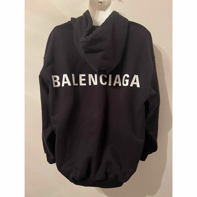 Balenciaga - 美品BALENCIAGA バレンシアガ フーディー パーカー ロゴ