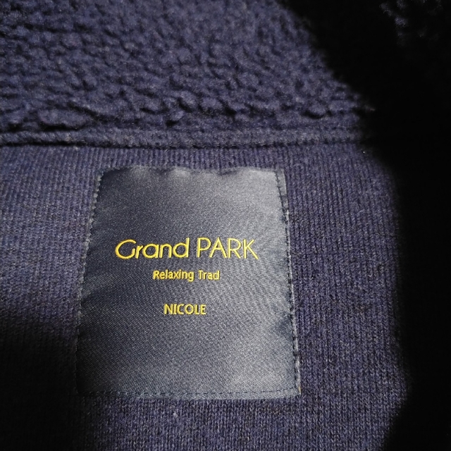 Grand PARK(グランドパーク)のグランドパーク　ボアブルゾン レディースのジャケット/アウター(ブルゾン)の商品写真